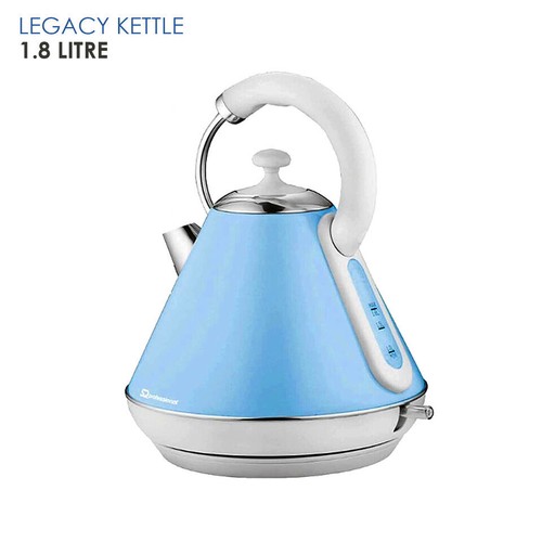 Base girevole 360 bollitore elettrico senza fili 1,8 L protegge ebollizione a secco ebollizione rapida 2200 W - Foto 32 di 39