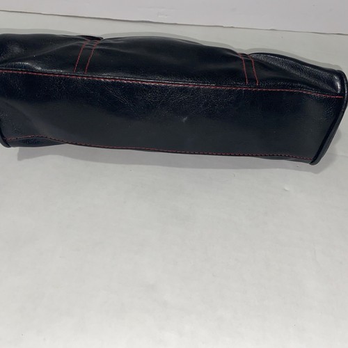 Victoria's Secret Handtasche schwarz rot Akzent Handtasche Umhängetasche Y2K - Bild 2 von 3