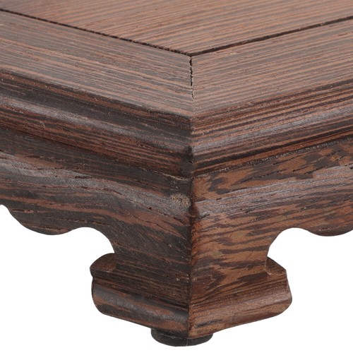 1PC Hexagon Display Stand Plant Rack Wood Crafts Display Base Plant Riser Stand - Picture 9 of 12
