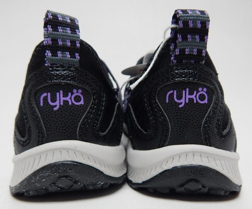 Ryka Kailee Size 6 W WIDE EU 36 Women's Adjustable Mary Jane Slip-On Shoes Black - Picture 6 of 11