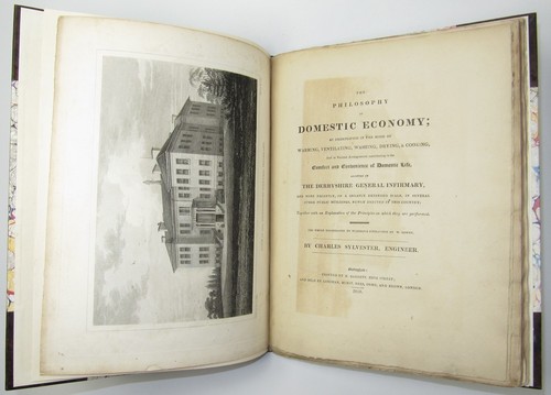 ARCHITECTURE The Philosophy Of Domsetic Economy..... CHARLES SYLVESTER 1819 - Picture 3 of 11