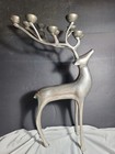 Pottery Barn Silver Plate Reindeer Candelabra 10 Point Candleholder 20” Tall