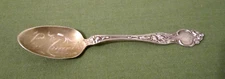 Vtg R Wallace & Sons Violet Sterling Silver Spoon Art Nouveau 56-06  Los Angeles