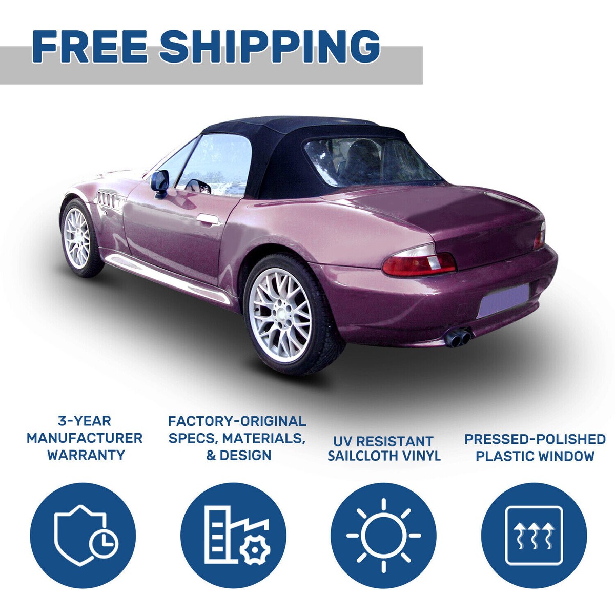 1998 BMW Z3 Convertible Top Replacement Guide StepbyStep Instructions