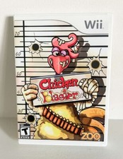 CHICKEN BLASTER Nintendo Wii Game Tested Working + Manual CIB 