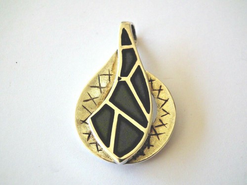 Pendentif - Onyx - Argent - 925/1000 Poinçonné - NEUF * - Picture 2 of 7