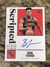 BRUNO FERNANDO 2019/20 Panini Encased Rookie Scripted Signatures Auto RC 71/99🔥