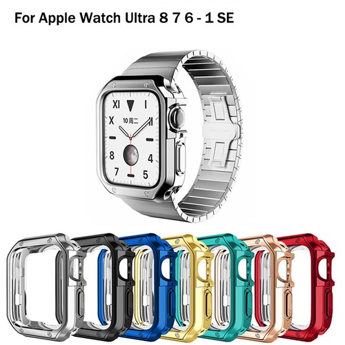 Funda Accesorios Parachoques 49mm 41mm Para Apple Watch Ultra 2 9 8 7 6 5 4 SE - Imagen 4 de 16