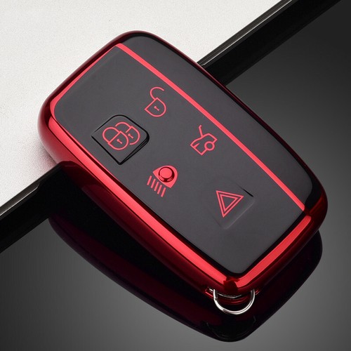 Soft TPU Car Key Case Fob Shell Cover Frame Case For Land Rover RANGE ROVER - Imagen 21 de 23