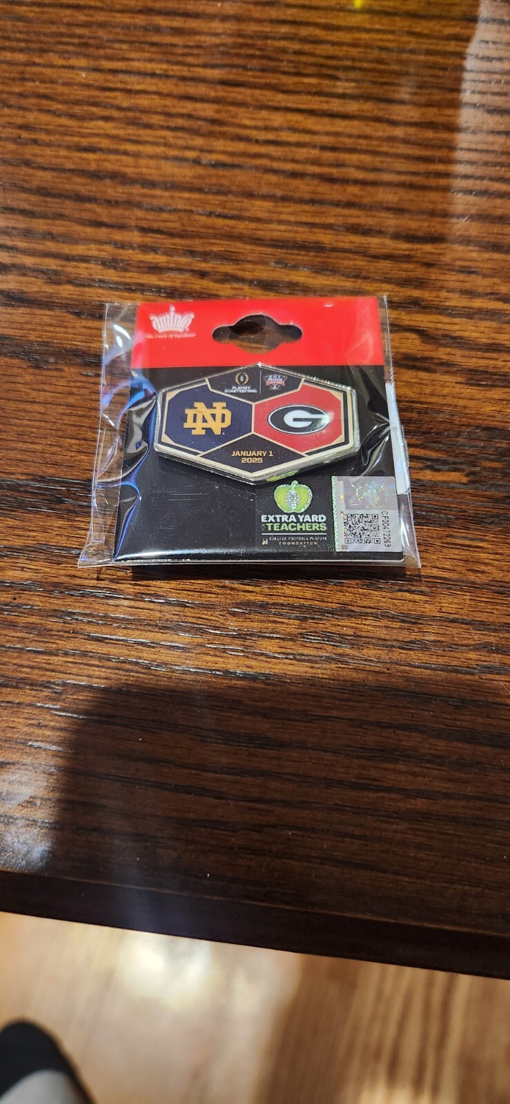 2025 vs Notre Dame Football Playoff Pin In ND Stadium eBay