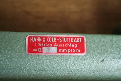 Hahn & Kolb 150mm Square Precision Engineering Level 0.1mm/M - Picture 5 of 12