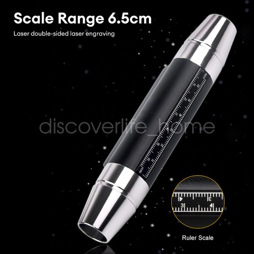 Linterna LED de doble cabeza con luz UV 365nm 395nm lámpara de inspección de gemas de jade antorcha EE. UU. - Imagen 8 de 28