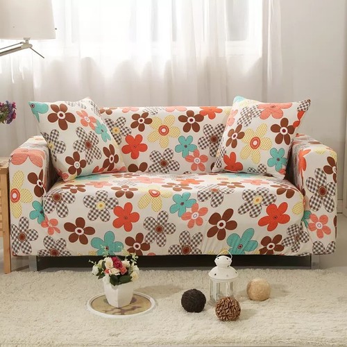 Toyswill Stretch Sofa 1 2 3 4 Seater Protector Couch Cover Slipcover L Shape - Picture 39 of 52