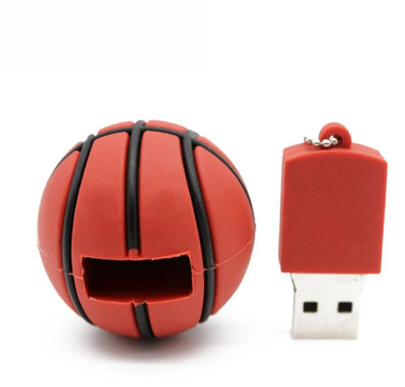 2TB 256GB Football USB 2.0 Flash Drive Memory Stick Pen Thumb U Disk Basketball - Image 3 of 4