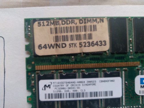 computer ram memory sticks lot / graphic cards/ mother board - Bild 7 von 23