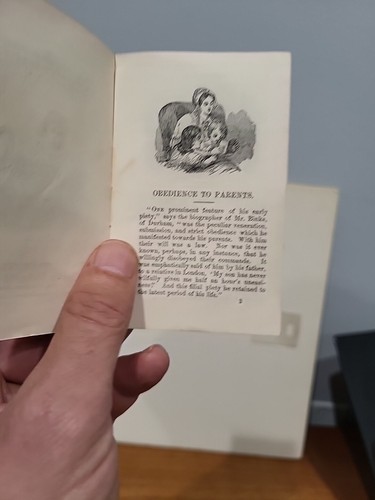 1800's American Sunday School Union Short Stories Booklet Philadelphia No. 307 - Picture 4 of 6