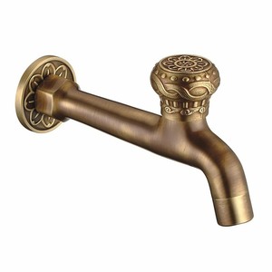 Brass Faucet Single Cold Water Tap In Wall Washing Machine