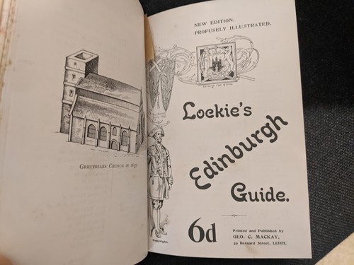 EDINBURGH LOCKIES GUIDE + St Giles + Greyfriars Epitaphs + British Mercantile - Bild 7 von 18