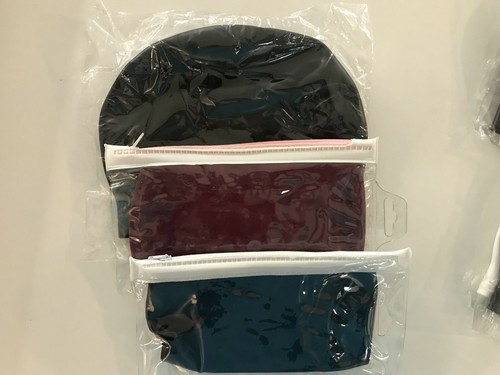 Lote a granel de 3 gorras de baño de silicona multicolor - Imagen 10 de 14