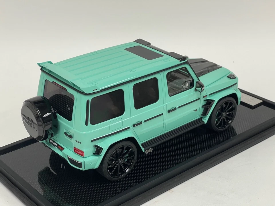 1/18 Motorhelix Mercedes Benz Clase G Brabus G800 en Azul Teffany EN STOCK Ahora Foto 3 de 4