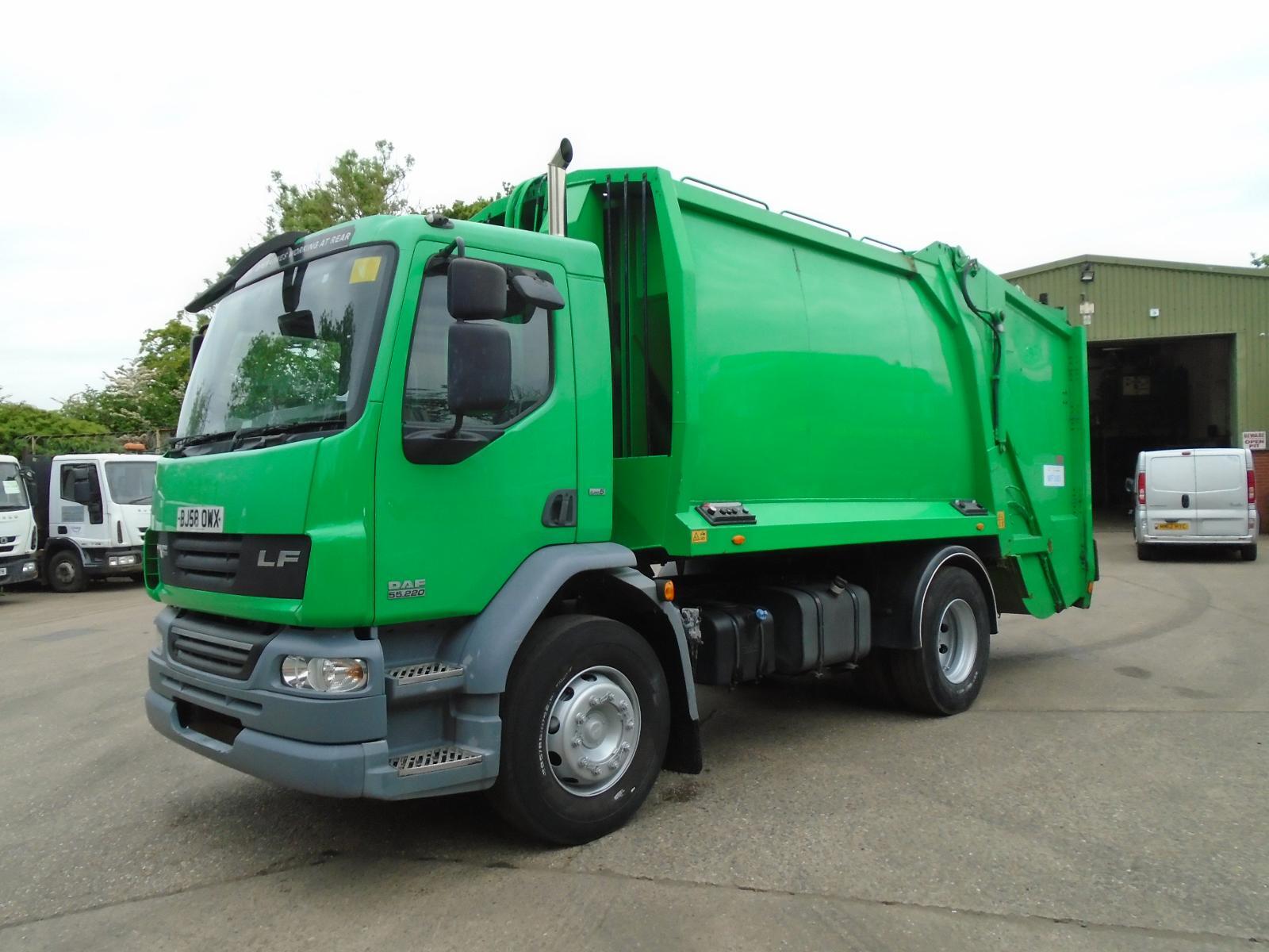 2008 (58) DAF LF55.220 REFUSE LORRY BIN LIFT BIN LORRY eBay