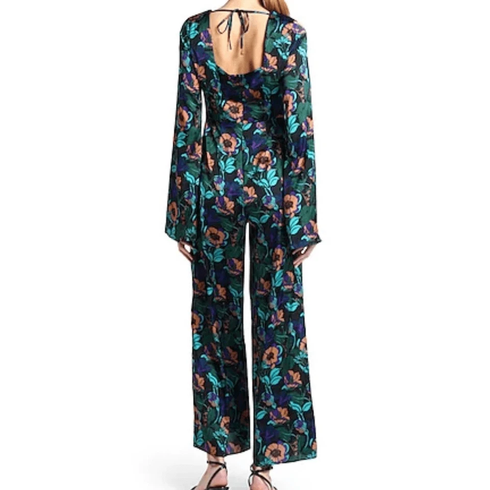 Mameluco pantalón floral para mujer Tooshop talla 2 NUEVO # Z981 Foto 4 de 4