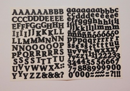 Creative Memories Stickers Sheets ~ABC 123 Alphabet~ You Choose~ Brand New - Picture 16 of 24