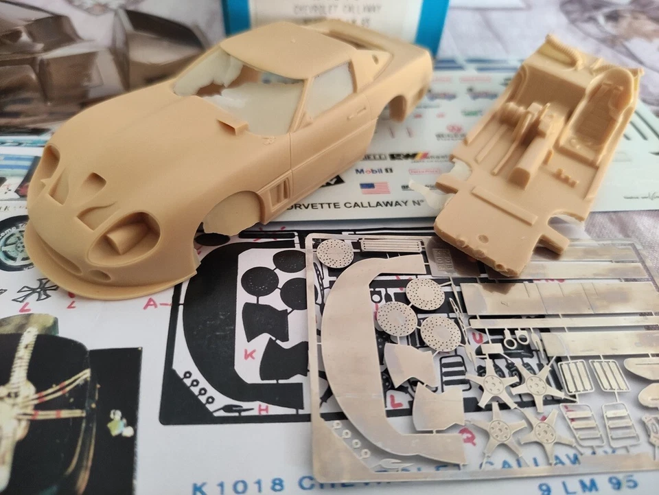 CHEVROLET CALLAWAY#73 Le Mans 1995 KIT Provence Moulage K1018 1/43 - Immagine 4 di 4