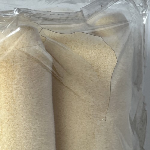Vintage Vellux Blanket Butter Cream Ivory Full 80x90 Double Layered Stevens - Picture 6 of 7