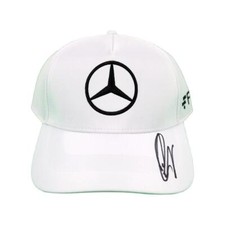 George Russell Signed Mercedes F1 Hat Autographed JSA COA George Russell Signed Mercedes F1 Hat Autographed JSA COA