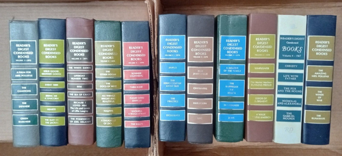 Reader's Digest Condensed Books lot of 11 books