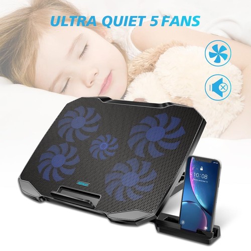 Laptop Cooling Pad Laptop Cooler Stand Laptop Fan Cooling Pad For 1215.6 Inch La - 第 6/7 張圖片