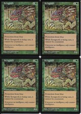 MTG: SCRAGNOTH Tempest UNCOMMON; played, Excellent condition x4