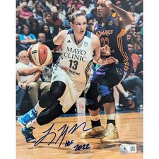 Lindsay Whalen Autographed Minnesota Lynx 8x10 Photo w/ HOF 22 Inscription