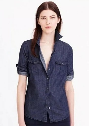 J CREW Women's 02797 'KEEPER CHAMBRAY 