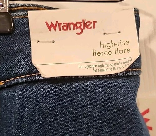 WRANGLER High-Rise Fierce Flare Women's Size 14 (32x32) - Picture 4 of 7