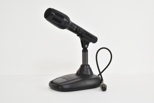 Yaesu MD-100A8X Dynamic Desktop Microphone Working Tested for Ham Radio Use 8pin - Zdjęcie 2 z 13