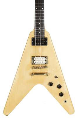 1984 Gibson Flying V Pearl White | eBay