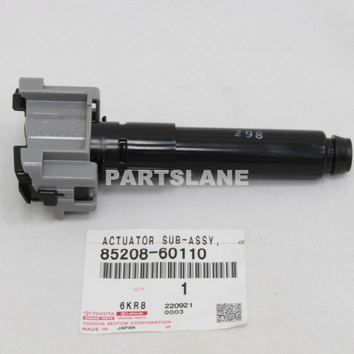 Toyota Land Cruiser 2016-2021 OEM Left Headlamp Washer Actuator LH 85208-60110 - Picture 1 of 3