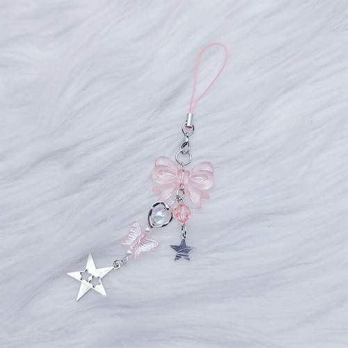 Adorno de coche decoración teléfonos móviles con dije estrella bolso colgante decoración - Imagen 3 de 10