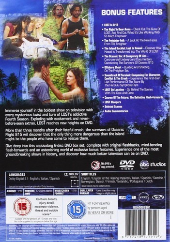 Lost : Series 1-6 Box Set Complete Collection 1 2 3 4 5 6 NEW & SEALED UK R2 DVD - Foto 10 di 12