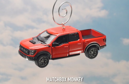 2022 Ford F150 RAPTOR Truck 4x4 Christmas Tree Ornament Emblem 1/78 Scale - Picture 26 of 74