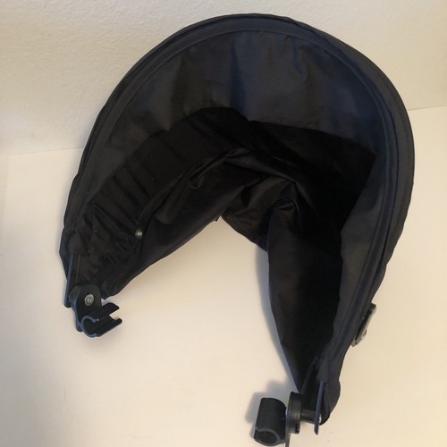 Replacement Hood Canopy Top for Kolcraft Cloud Lightweight Stroller Black VGUC - 第 1/7 張圖片