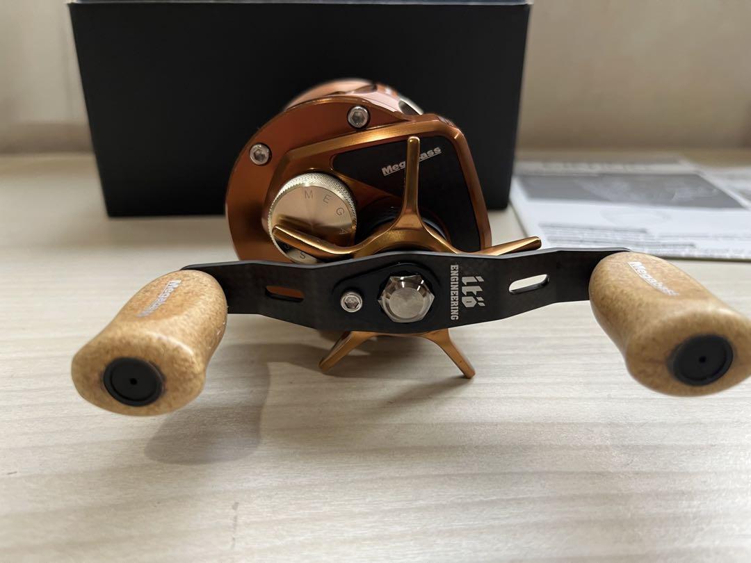 Megabass Lin 10C Fishing Reel - Used, Good Condition, Super Megabass Lin 10C Fishing Reel - Used, Good Condition, Super