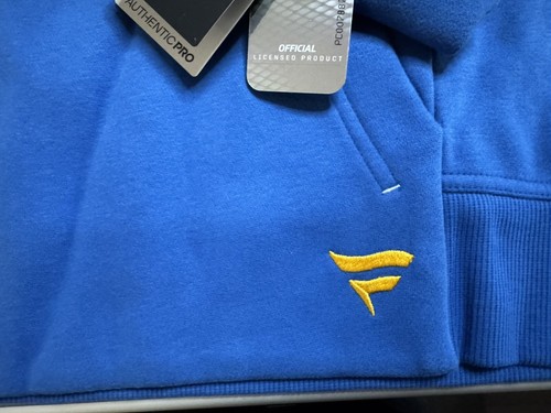 Med St. Louis Blues 2025 NHL Invierno Clásico Auténtico Profesional Pullover Sudadera con Capucha Azul - Imagen 6 de 9