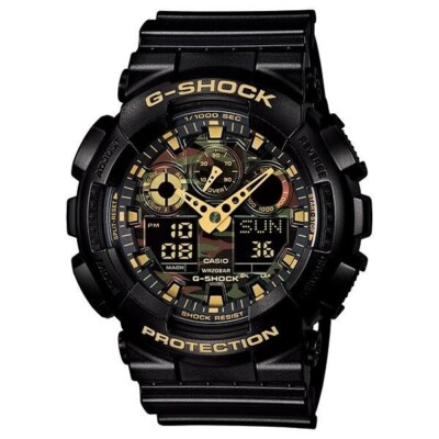 モコ✨ G-SHOCK GA-100CF-1A9JF CASIO G-SHOCK GA-100CF-1A9JF Quartz Men's Watch Black Dial