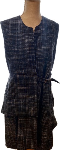 MORGAN LE FAY FABULOUS VEST/DRESS WITH UNIQUE STYLE, BEAUTIFUL COMBINATION , L - Picture 3 of 20