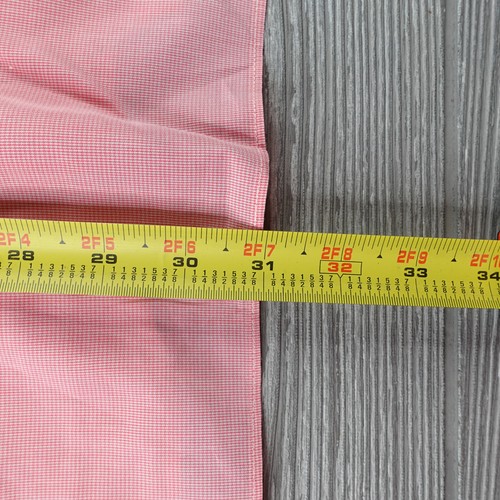Camisa Turnbull Asser Abotonada Para Hombre 15.5 39 Hecha en Inglaterra Rosa Puño Francés - Imagen 8 de 8