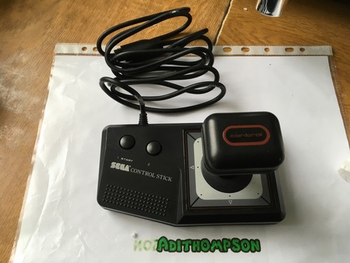 sega master system the sega control stick boxed with inserts joystick - Picture 14 of 23