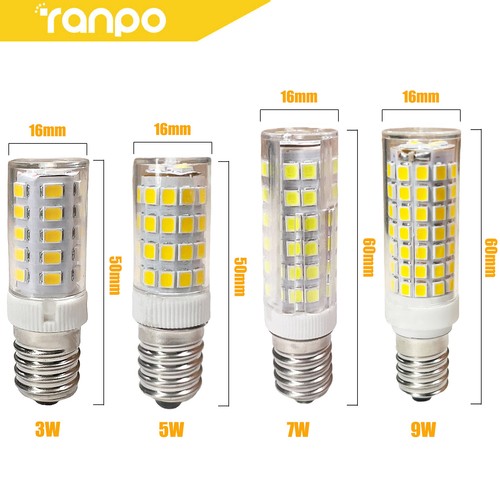 LED Corn Light Bulbs E14 G9 SES Cool Warm White 3W 5W 7W 9W 220V 110V 2835 Lamp - Picture 2 of 26